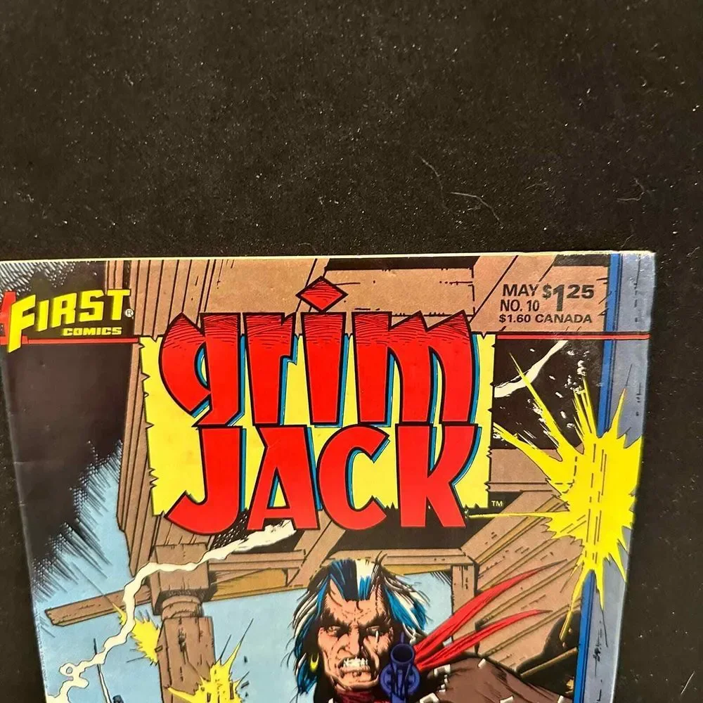 First Comics‎ Grim Jack 10 Comic Book Michael Moorcock Elric Limited Series